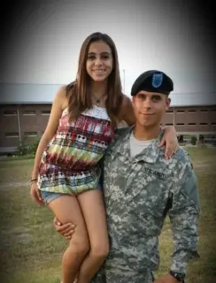 Jack and Jennifer Bishop's children, son holding his younger sister, representing the family behind Cool Pools, Inc.